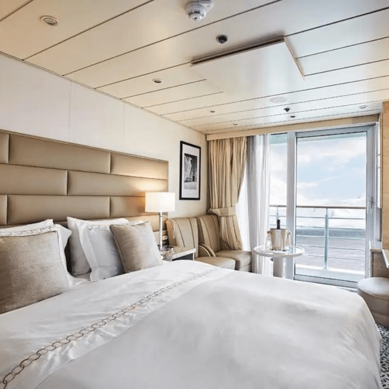 Silversea suite veranda