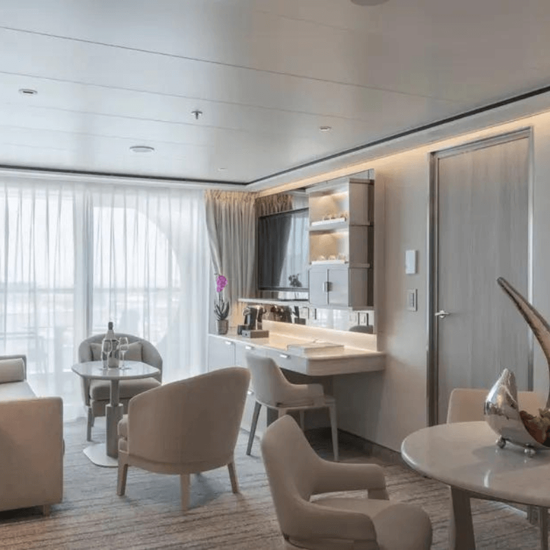 Silversea junior grand suite