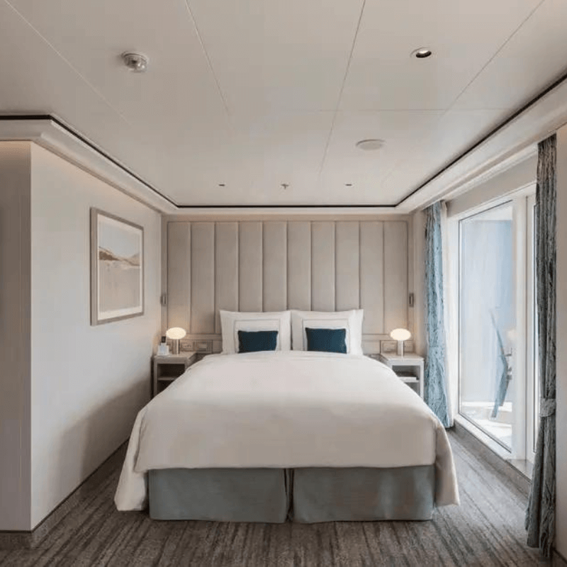 Silversea suite premium veranda