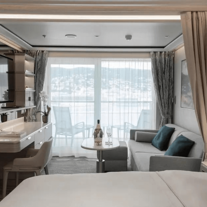 Silversea suite superior veranda